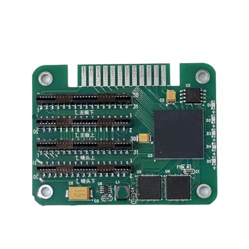 WQVXGKTI DX5 Druckkopf F186000 kompatibel mit DX5 R1800 4800 7800 9800 Drucker(4-time Card) von WQVXGKTI