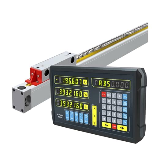Elektronische digital display gitter herrscher verschiebung sensor maschine werkzeug fräsen maschine digital display meter reader(500mm) von WQWGTLPLVN