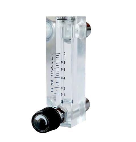 Flüssigkeitsrotor-Durchflussmesser LZM-6T Luftschwimmer-Durchflussmesser G1/4" Innengewinde(0.4-4LPM) von WQWGTLPLVN