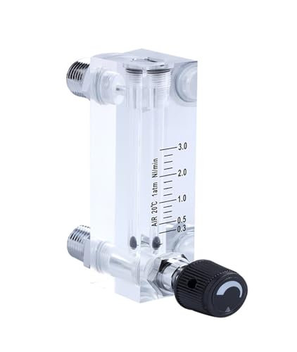 Gasdurchflussmesser Panel-Durchflussmesser Rotor-Durchflussmesser mit Regelventil(0.4-4L) von WQWGTLPLVN