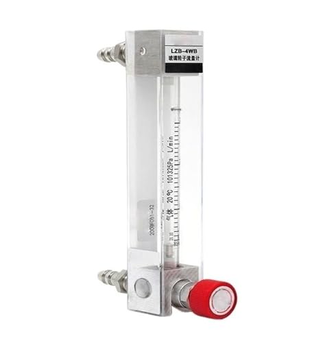 Glasrotor-Durchflussmesser Schwimmer-Durchflussmesser Wasser-Flüssigkeits-Durchflussmesser LZB-3/4/6/10/WB(LZB-3WB 4-40ml/min) von WQWGTLPLVN