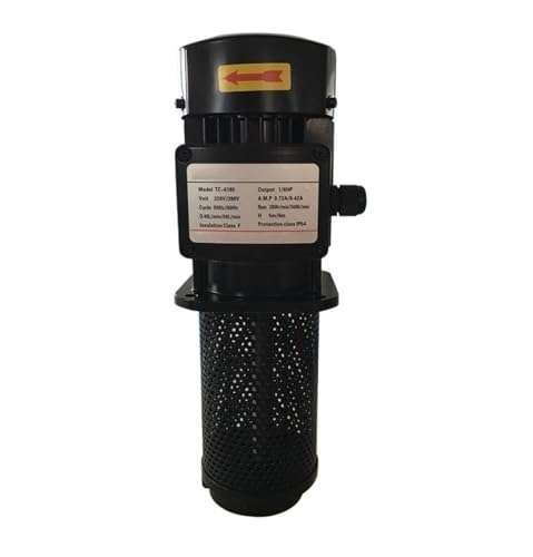 Kühlpumpe for Werkzeugmaschinen, 90/120/180/250/370/750 W, Wasserpumpe(TC-3180-D single phase 250W) von WQWGTLPLVN