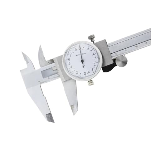 Messschieber Messwerkzeug Mikrometer Lineal Edelstahl Pachometer Zifferblatt Messschieber(Fraction Caliper) von WQWGTLPLVN