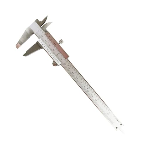Messschieber Typ Edelstahl 150mm/6" x 0,05mm 1/128" 200mm/8" 300mm/12"(141-101 150x0.02mm) von WQWGTLPLVN