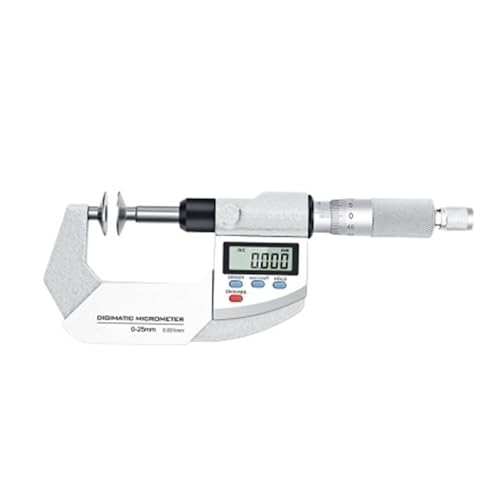 Metrisches Mikrometer 0-25-50-75-100 mm Zahnradscheibenkopf-Außendurchmesser-Spiralmikrometer(211-226 25-50mm) von WQWGTLPLVN