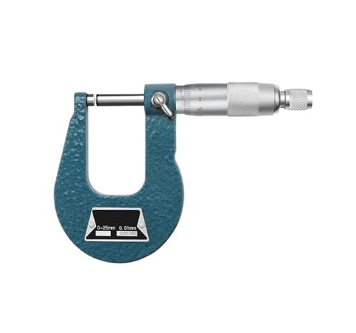 OD-Mikrometer 0-25 mm Mikrometer Instrument 5-30 mechanisches Mikrometer(261-152 0-25 * 100mm) von WQWGTLPLVN