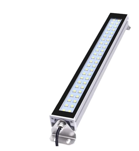 WQWGTLPLVN LED Maschine Werkzeug Arbeits Lampe CNC Drehmaschine Licht Streifen Lampe Aluminium Legierung 220V 24V Schraube Fixierung(20W 620mm,110v 230VAC) von WQWGTLPLVN