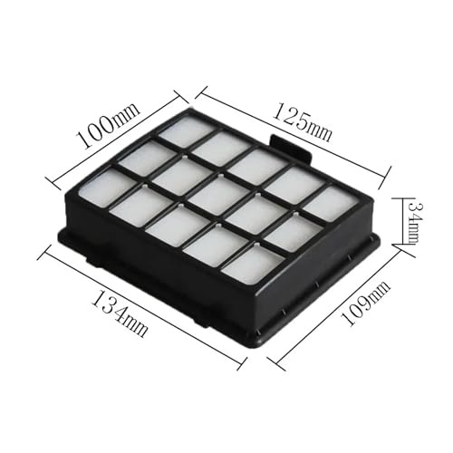 1 Set Staubsaugerfilter Schwammfilter, Kompatibel for Samsung, DJ97-00492A DJ97-01159A SC6590 SC6592 SC6520 SC6530 50 60 70 S6580 SC6532(Black) von WQXMYDO