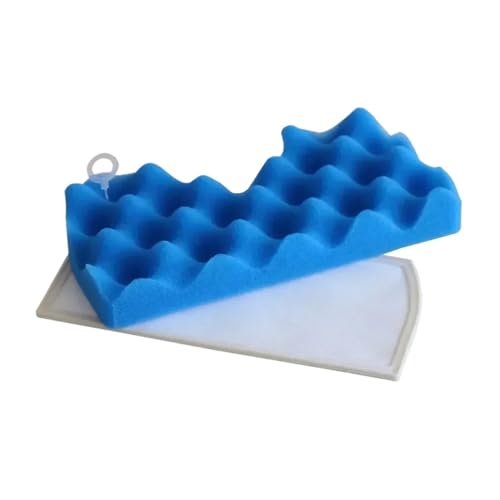 Blaues Schwamm-Hepa-Filter-Kit, kompatibel mit Samsung, DJ97-01040C SC43 SC44 SC45 SC47 Serie Roboter-Staubsauger-Teilezubehör(Blue 2set) von WQXMYDO
