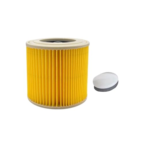 HEPA-Filter, Kompatibel for Karcher, WD2250 WD3.200 MV2 MV3 WD3 WD2 Staubsauger Teile Zubehör Filter Staub Taschen(2PCS) von WQXMYDO