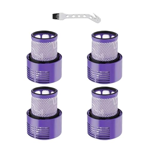 Kompatibel for Dyson ， V10 SV12 Filter Hepa-Zubehör Roboter-Staubsauger waschbarer Filter Ersatzreinigung Ersatzteile(4pcs) von WQXMYDO