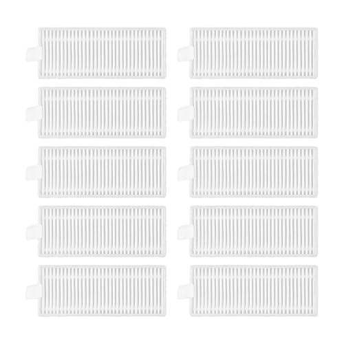 Reinigen Sie Ihre Wohnumgebung mit geeigneten Filtern, kompatibel mit TP, Link Tapo RV10 RV30 Plus Staubsaugerzubehör(10pcs) von WQXMYDO