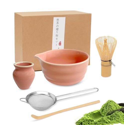 WREWING Matcha-Tee-Zubereitungsset – Bambus-Schneebesen, Chawan-Schüssel, Schaufel und Ablage | für authentische japanische Teerituale WREWING Matcha-Tee-Zubereitungsset – Bambus-Schneebesen, Chawan-Schüssel, Schaufel und Ablage | für authentische japanische Teerituale von WREWING