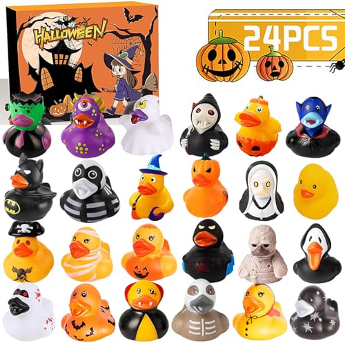 Weihnachten Advent Countdown Blind Box Kalender - Gummiente Wasserspielzeug - Toll für Jungen & Mädchen von WREWING