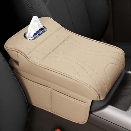 WRGEYXTD Auto Armlehnen Polster Für Serie 2 Series 2er F44 2er Gran Coupé 2020-2024, Armlehnenbox Kissen Mittelkonsolen Matte Mit Seitlicher Aufbewahrungstasche Taschentuchbox,F/Beige- 34 * 20cm WRGEYXTD Auto Armlehnen Polster Für Serie 2 Series 2er F44 2er Gran Coupé 2020-2024, Armlehnenbox Kissen Mittelkonsolen Matte Mit Seitlicher Aufbewahrungstasche Taschentuchbox,F/Beige- 34 * 20cm von WRGEYXTD
