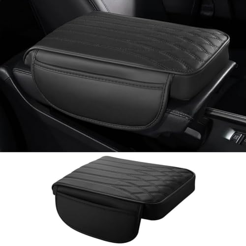 WRGEYXTD Auto Armrest Pad FüR Toyota Corolla E210 2019-2023 2024, Mittelkonsole Abdeckung Armlehnen Box Cover Schutz Abdeckungspolster Mit Seitentaschen InnenzubehöR,B-32 * 17 * 5 von WRGEYXTD