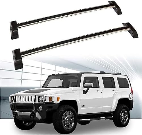 WRHOME Auto-Dachträger Für Hummer H3 2006-2013,2 stücke Auto Universal Dacht räger Gepäck Gepäck Querstange Träger Zubehör von WRHOME