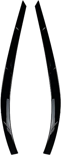 WRHOME Auto Frontscheinwerfer Lampe Augenbrauen Für VW Tiguan MK1 2011-2016,Scheinwerfer Augenbrauen Augenlid Abdeckung,B/Gloss Black WRHOME Auto Frontscheinwerfer Lampe Augenbrauen Für VW Tiguan MK1 2011-2016,Scheinwerfer Augenbrauen Augenlid Abdeckung,B/Gloss Black von WRHOME