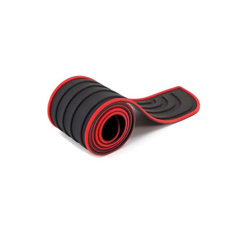 WRHOME Auto Heck Stoßstangenschutz,Für Koleos Samsung QM6 2017-2020 Kofferraum Kratzschutz Selbstklebend PVC Auto Styling Zubehör,B-Black Red-Coupe WRHOME Auto Heck Stoßstangenschutz,Für Koleos Samsung QM6 2017-2020 Kofferraum Kratzschutz Selbstklebend PVC Auto Styling Zubehör,B-Black Red-Coupe von WRHOME
