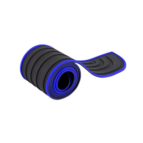 WRHOME Auto Heck Stoßstangenschutz,Für VW Multivan 2012-2022 Kofferraum Kratzschutz Selbstklebend PVC Auto Styling Zubehör,D-Black Blue-SUV WRHOME Auto Heck Stoßstangenschutz,Für VW Multivan 2012-2022 Kofferraum Kratzschutz Selbstklebend PVC Auto Styling Zubehör,D-Black Blue-SUV von WRHOME