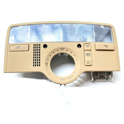 WRHOME Auto Lesen Licht Schiebedach Schalter Für VW Passat B5 06-08 OEM 3BD 947 105 A/3B7 947 106,Leselicht Mit Schalter Auto Dach Dome Lampe Innere Licht Schiebedach Schalter,C-Front Dome Light von WRHOME