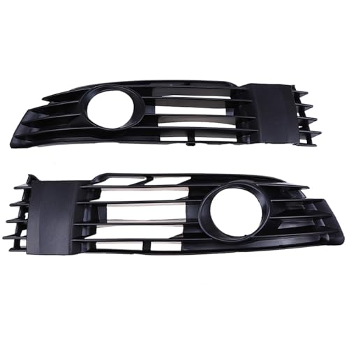 WRHOME Auto-Nebelscheinwerfer-Abdeckung Für VW Passat B5 B5.5 Sedan Variant Facelift 2001 2002 2003 2004 2005,Nebelscheinwerfer-Abdeckung, Grill, Racing-Grills Frontstoßstangengitter,C-1 Pair von WRHOME