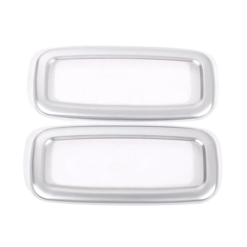 WRHOME Auto Vorne Lesen Lampe Rahmen Dekoration Trim Für X4 G02 X5 G05 X7 G07 2019 2020 2021 2022 2023,ABS Auto Lesen Licht Abdeckung Trim Dekoration Streifen Innen Dach Lampe Rahmen von WRHOME