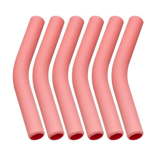 Silikon-Trinkhalm-Spitzen, Metall-Trinkhalm-Silikonspitzen, lebensmittelechte Gummi-Strohabdeckungen, Ersatz-Hydraflow-Gummispitzen, wiederverwendbar von WRIBZD