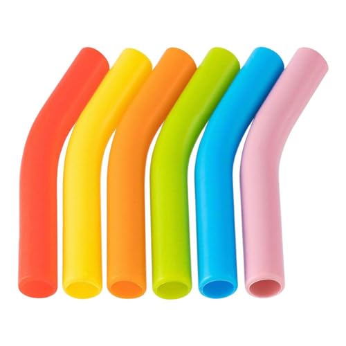 Silikon-Trinkhalm-Spitzen, Metall-Trinkhalm-Silikonspitzen, lebensmittelechte Gummi-Strohhalm-Abdeckungen, wiederverwendbare Gummi-Ersatz-Hydraflow-Spitzen von WRIBZD