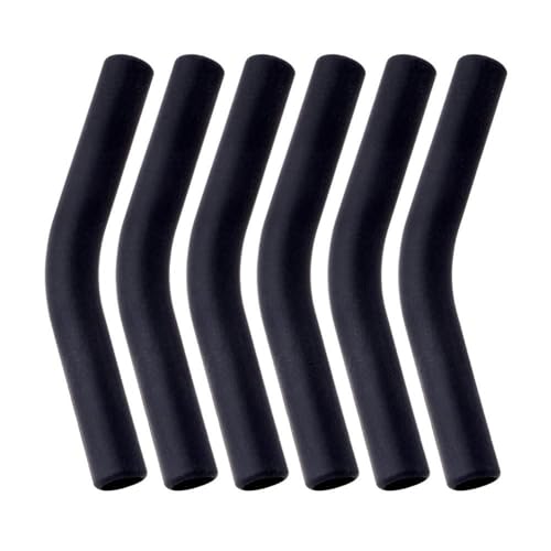 Silikon-Trinkhalm-Spitzen, Metall-Trinkhalm-Spitzen, lebensmittelechte Gummi-Strohhalm-Abdeckungen, Spitzen, Hydraflow wiederverwendbarer Ersatzgummi von WRIBZD