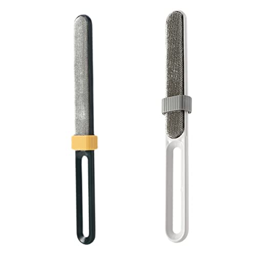 WRITWAA 1 Satz Elektrostatik Haustierhaare Entferner Fussel Und Haarentferner Bürste Für Kleidung Lint Remover Für Anzüge Teppiche Und Autositz 2 Stück von WRITWAA