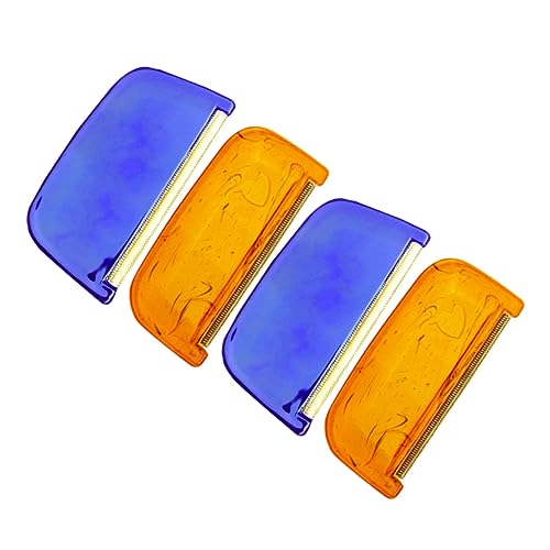 WRITWAA 1 Satz Schaber Tragbare Flusen Fusselentferner Rasierer Pilling Buster Sauber Tragbarer Heimreise -lint -entferner Haustierhaarfutterentferner Haar Fussel Entferner Plastik 4 Stück von WRITWAA