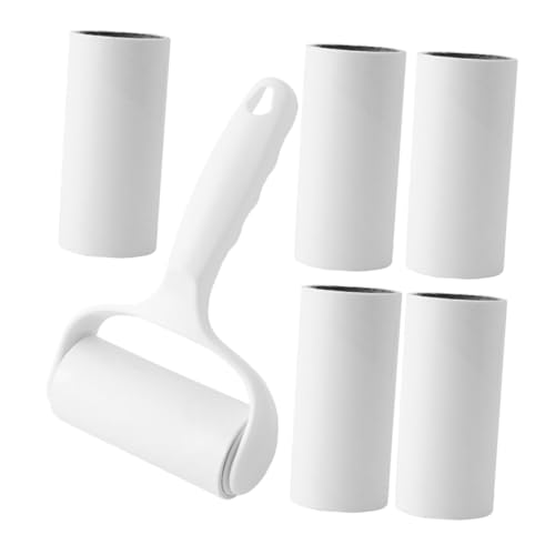 WRITWAA 1 Satz Tierhaarentferner Haustier Fell Klebrig Katzenhaarentferner Für Kleidung Fusselrolle Wiederverwendbar Wiederverwendbare Fusselrollen Papier Weiß von WRITWAA