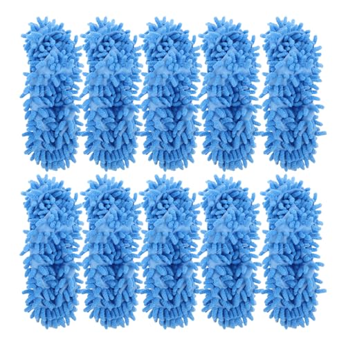 WRITWAA 10 Stück Mikrofaser-Reinigungspantoffeln: Abnehmbarer Fußmopp für den Boden – Wiederverwendbarer Schuhüberzug – Leise Socken, waschbare Mopps für Fußhaushaltsbedarf WRITWAA 10 Stück Mikrofaser-Reinigungspantoffeln: Abnehmbarer Fußmopp für den Boden – Wiederverwendbarer Schuhüberzug – Leise Socken, waschbare Mopps für Fußhaushaltsbedarf von WRITWAA