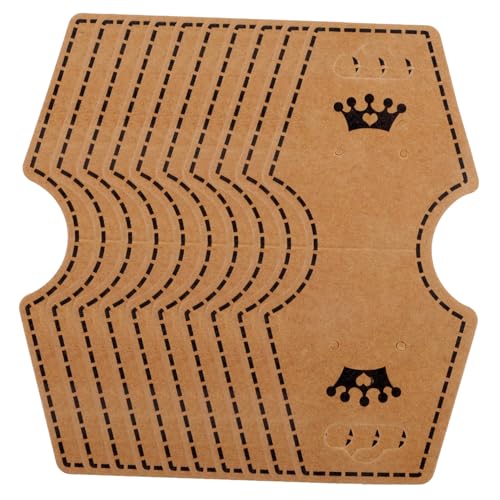 WRITWAA 100 Stück Schmuckkarten aus Langlebigem Papier Praktische Anhängerkarten für Halsketten Armbänder und Haargummis zur Schmuckpräsentation und Verpackung WRITWAA 100 Stück Schmuckkarten aus Langlebigem Papier Praktische Anhängerkarten für Halsketten Armbänder und Haargummis zur Schmuckpräsentation und Verpackung von WRITWAA