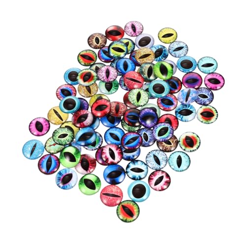 WRITWAA 100 Stück Teiliges Glasaugen DIY Puppenaugen für Basteln und Schmuckherstellung Gemischte Stile Langlebige Glasmaterialien für Handgefertigte Puppen Amigurumi und Dekoration WRITWAA 100 Stück Teiliges Glasaugen DIY Puppenaugen für Basteln und Schmuckherstellung Gemischte Stile Langlebige Glasmaterialien für Handgefertigte Puppen Amigurumi und Dekoration von WRITWAA