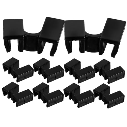 WRITWAA 10Stücke Wiederverwendbare Essstäbchen Trainingshelfer Scharniere für Erwachsene und Essstäbchen Clip mit Sicherer Verbindung für Anfänger und Lernende von WRITWAA