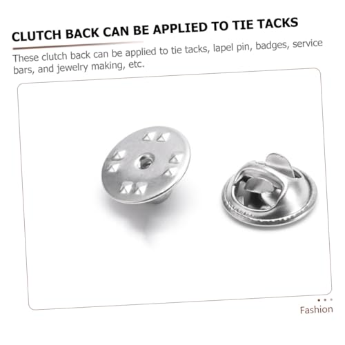 WRITWAA 150 Stück Teiliges Pin Back Silberfarben Praktische Ersatzteile für Anstecknadeln und Krawattennadeln Vielseitig Verwendbar für Broschen Namensschilder DIY bastelbedarf Einfach zu WRITWAA 150 Stück Teiliges Pin Back Silberfarben Praktische Ersatzteile für Anstecknadeln und Krawattennadeln Vielseitig Verwendbar für Broschen Namensschilder DIY bastelbedarf Einfach zu von WRITWAA