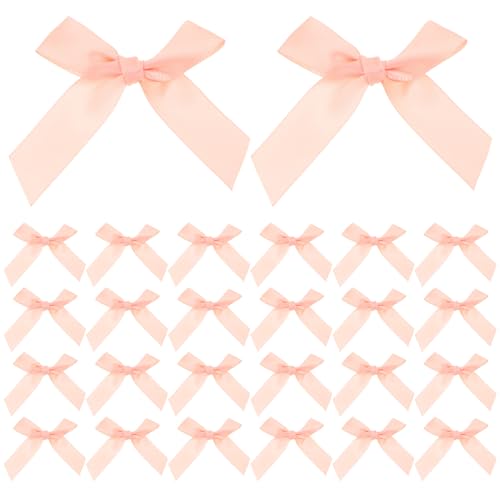 WRITWAA 150 Stück vorgefertigte Schleifenbänder zum Binden für Süßigkeitenverpackungen, Weihnachts- und Valentinstagsgeschenke, Dekorationen, Kuchenverpackungen, kleine Bastelverzierungen WRITWAA 150 Stück vorgefertigte Schleifenbänder zum Binden für Süßigkeitenverpackungen, Weihnachts- und Valentinstagsgeschenke, Dekorationen, Kuchenverpackungen, kleine Bastelverzierungen von WRITWAA