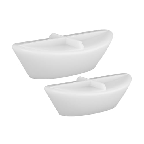 WRITWAA 2 Stück Bootsmodellform Modell Segelboot Silikonform Epoxidharzformen Marine Silikonform Handgefertigte Harzform DIY Harz Segelboot Boot Silikon Bastelform von WRITWAA