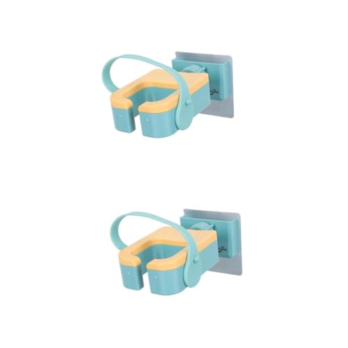 WRITWAA 2 Stück Haartrockner Aufbewahrungsregal Haartrocknerständer Badezimmerhalterung Salontrockner Haartrockner Aufbewahrung Wand Haartrockner Rack Haartrockner Regal Design von WRITWAA