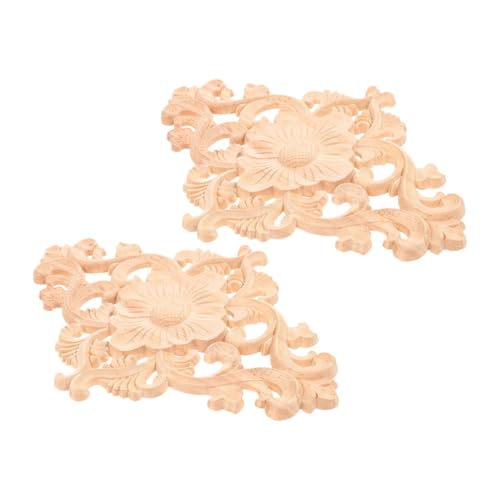 WRITWAA 2 Stück Holzgeschnitzte Applikationen Langlebige Möbelornamente aus Massivem Holz Künstlerische Wand Möbeldekoration Einfach zu Montierende Vintage Deko für Schrank Türen WRITWAA 2 Stück Holzgeschnitzte Applikationen Langlebige Möbelornamente aus Massivem Holz Künstlerische Wand Möbeldekoration Einfach zu Montierende Vintage Deko für Schrank Türen von WRITWAA