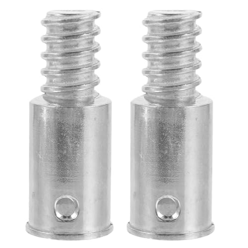 WRITWAA 2 Stück Metall Gewindeadapter für Besenstiel Präzise Gewindespitze Teleskopisch Erweiterbar Robust für Haushalts Gewerbereinigung Kompatibel mit Mopp Besen Bürsten WRITWAA 2 Stück Metall Gewindeadapter für Besenstiel Präzise Gewindespitze Teleskopisch Erweiterbar Robust für Haushalts Gewerbereinigung Kompatibel mit Mopp Besen Bürsten von WRITWAA