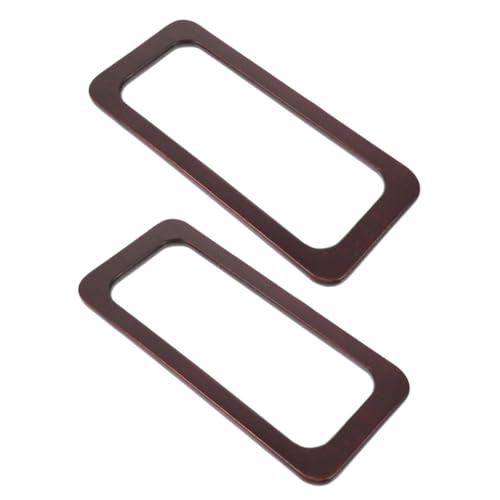 WRITWAA 2 Stück Retro Holz Taschengriffe Rechteckig Ergonomisch Geformt Robustes Holz für DIY Handtaschen Ersatzgriff Elegant für Dinner Party und Alltag WRITWAA 2 Stück Retro Holz Taschengriffe Rechteckig Ergonomisch Geformt Robustes Holz für DIY Handtaschen Ersatzgriff Elegant für Dinner Party und Alltag von WRITWAA