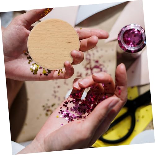 WRITWAA 20 Stück Runde Buchenholzscheiben Unbehandelte Holzscheiben zum Basteln DIY Graffiti Holzrundlinge für Kreative Handarbeiten und Partydekoration WRITWAA 20 Stück Runde Buchenholzscheiben Unbehandelte Holzscheiben zum Basteln DIY Graffiti Holzrundlinge für Kreative Handarbeiten und Partydekoration von WRITWAA