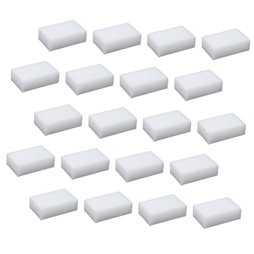 WRITWAA 20 Stück Weiße Reinigungsschwämme aus Melaminschaum Kratzfrei Hochabsorbierend Langlebig für Küche Geschirr Cerankochfeld Glas und Fettentfernung Praktische WRITWAA 20 Stück Weiße Reinigungsschwämme aus Melaminschaum Kratzfrei Hochabsorbierend Langlebig für Küche Geschirr Cerankochfeld Glas und Fettentfernung Praktische von WRITWAA