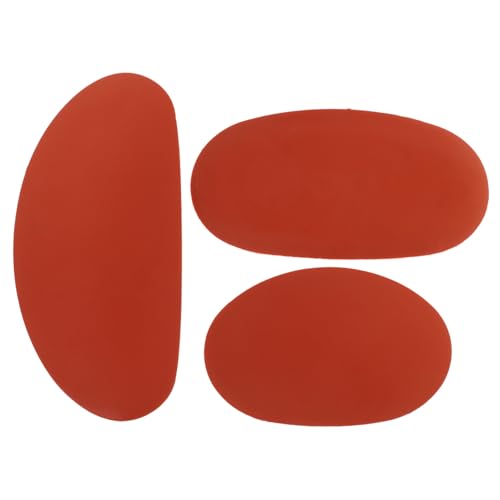 WRITWAA 3 Stück Teiliges Silikon keramikmodellierwerkzeug Langlebige Weiche Clay Artist Auxiliary Tools für DIY Tonarbeiten für Künstler und Töpfer zum Glätten und Formen von Keramik von WRITWAA