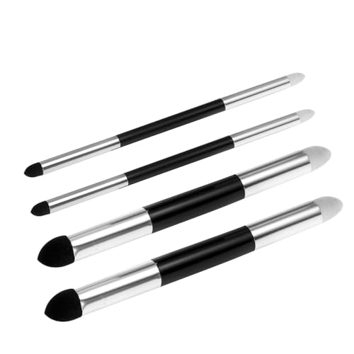 WRITWAA 4 Stück Teiliges Doppelseitiges Skizzen Schwammstift Set für Künstler Waschbar Ergonomisch zum Reinigen und Korrigieren von Schatten und Details für Kohlezeichnungen und Skizzen von WRITWAA