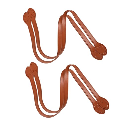 WRITWAA 4 Stück Teiliges Pu-Leder Taschengriffe mit Endlöchern Vintage Ersatzriemen für Damenhandtaschen Praktische DIY Schultergurte und Tragetaschen Henkel Zubehör WRITWAA 4 Stück Teiliges Pu-Leder Taschengriffe mit Endlöchern Vintage Ersatzriemen für Damenhandtaschen Praktische DIY Schultergurte und Tragetaschen Henkel Zubehör von WRITWAA