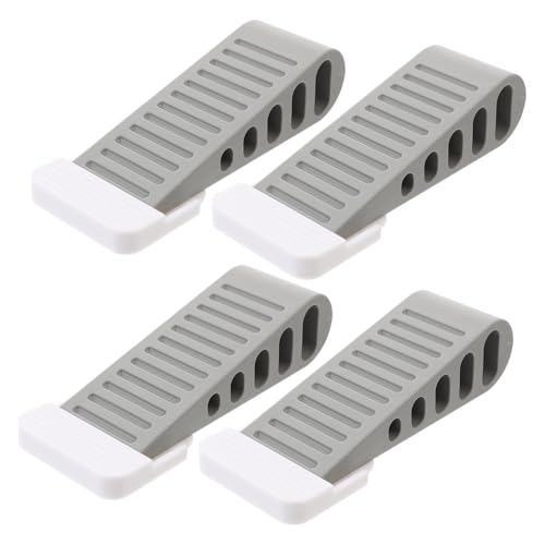 WRITWAA 4 Stück Teiliges Rutschfeste Türstopper aus Gummi Boden türhalter Anti kollision Sicherheitsstopper zur Türöffnungssicherung und Fingerschutz WRITWAA 4 Stück Teiliges Rutschfeste Türstopper aus Gummi Boden türhalter Anti kollision Sicherheitsstopper zur Türöffnungssicherung und Fingerschutz von WRITWAA